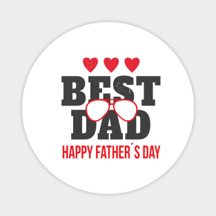 Best Dad Happy Father's Day Funny Gift Father's Day Magnet